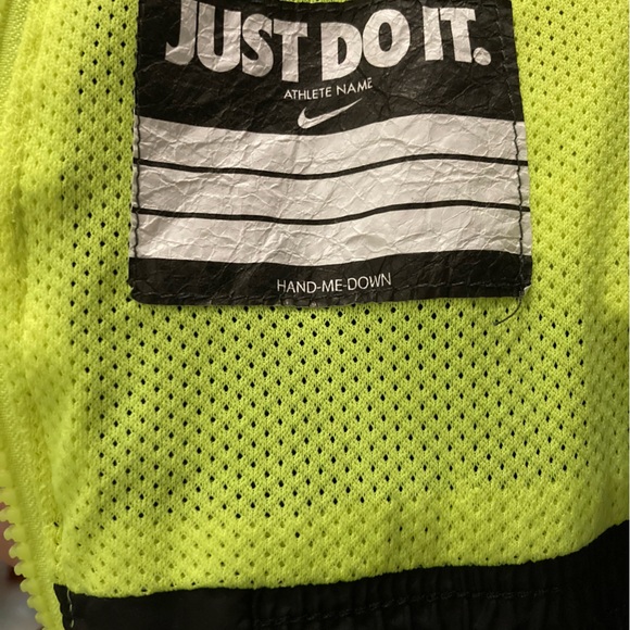 Nike lime green jacket coat outfit 4T toddler boy cloths windbreaker raincoat - Picture 7 of 11